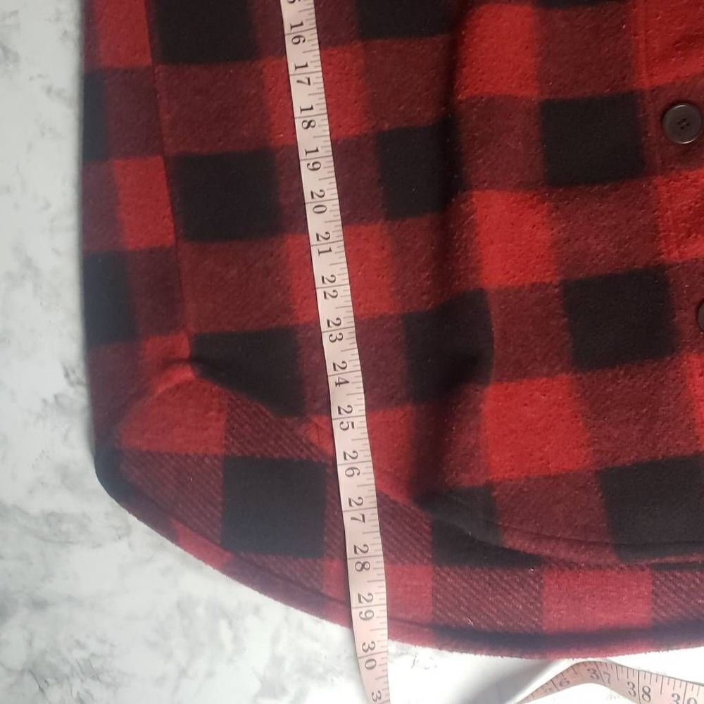 Terra‎ & Sky Red and Black Plaid Button Up Jacket - Picture 12 of 16